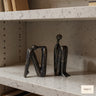 Abstract Gold Thinker Figurines