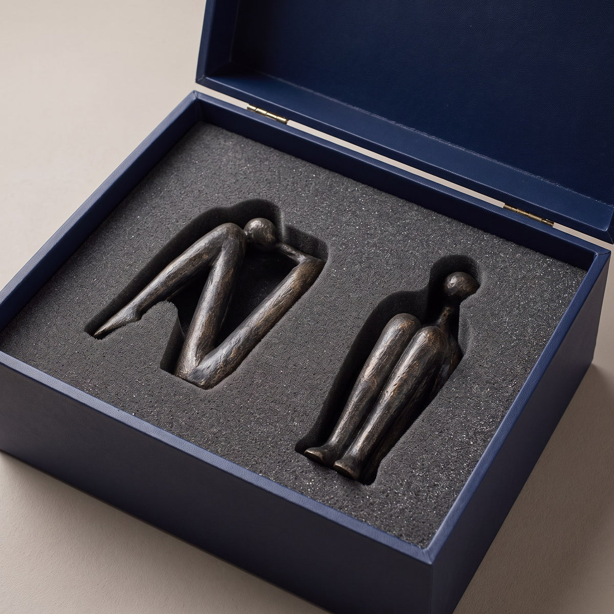 Gift packaging with custom foam insert